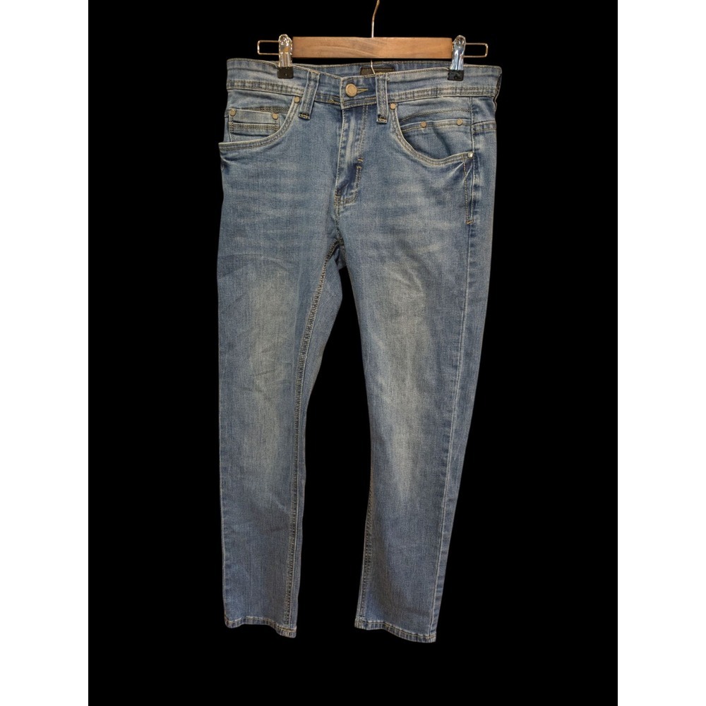 Steve's Jeans Men's Denim Pants 30X30 Skinny Straight Light Wash Worker